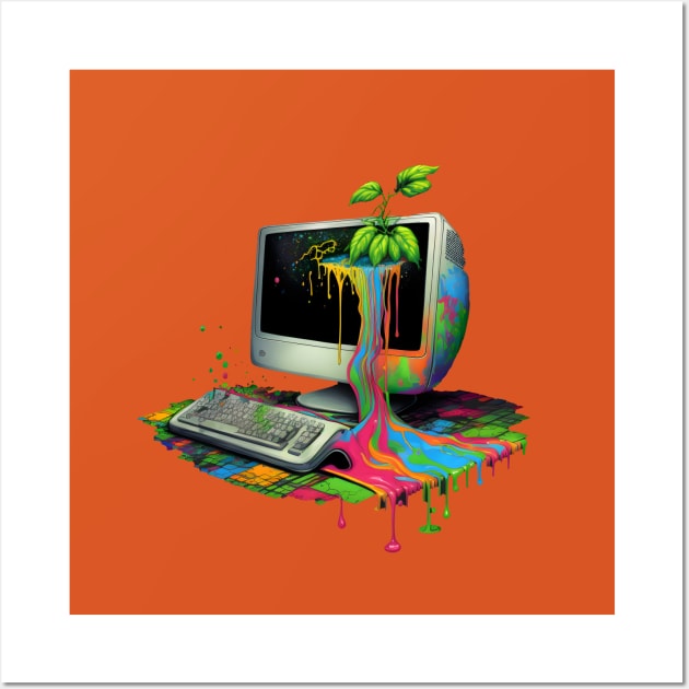 What happends to old computers. Wall Art by TrvlAstral